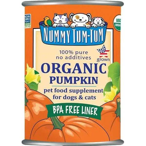 Nummy Tum-Tum Organic Pumpkin for Dogs & Cats