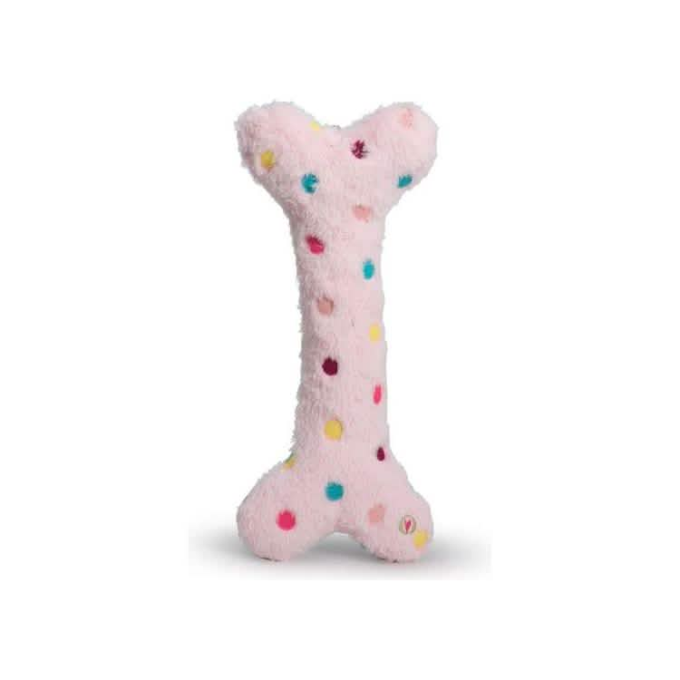 Huggle Hounds Dog Toy Oh Happy Day! Birthday Bone