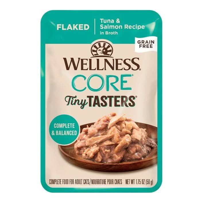 Wellness Core Tiny Tasters Flaked Tuna Salmon