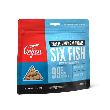 Orijen Cat Treat Freeze-Dried Six Fish