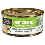 Koha Wet Cat Food Pure Shreds Shredded Chicken Breast & Duck Entrée