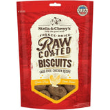 Stella & Chewy's Dog Treat Freeze-Dried Raw Coated Biscuits Cage-Free Chicken Recipe