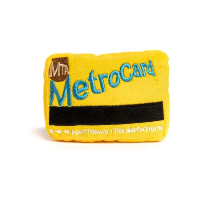 FabDog MTA Metro Card Plush Toy