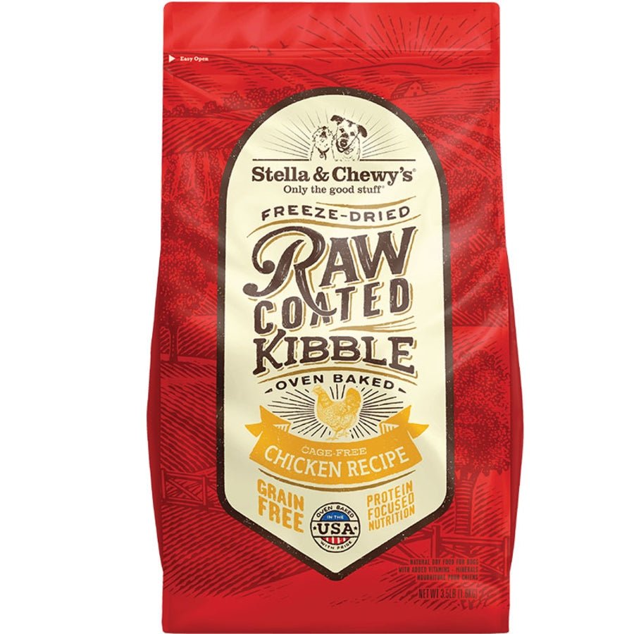 Stella & Chewy's Dry Dog Food Raw Coated Kibble Cage-Free Chicken Recipe