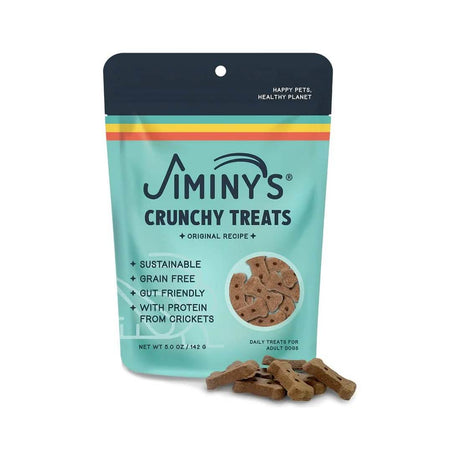 Jiminy's Dog Treat Chewy Cricket Treat Pumpkin & Carrot Recipe