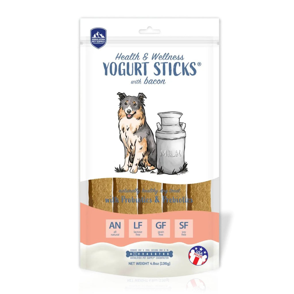 Himalayan Pet Supply Dog Treat Yogurt Sticks with Bacon