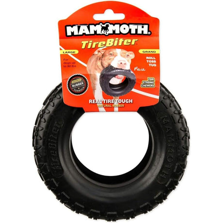 Mammoth Dog Toy TireBiter II with Rope