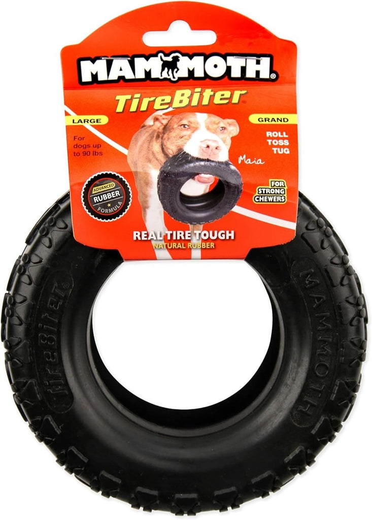 Mammoth Dog Toy TireBiter II with Rope