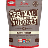 Primal Freeze-Dried Dog Food Nuggets Venison Formula