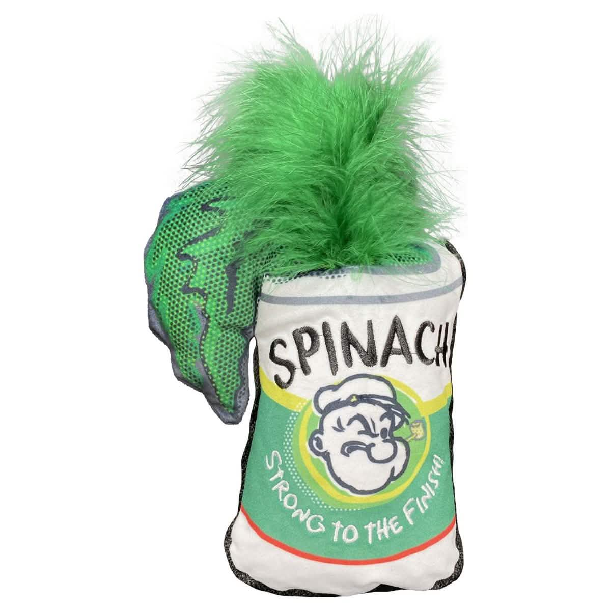 Multipet Catnip Cat Toy Popeye Spinach Can Kicker