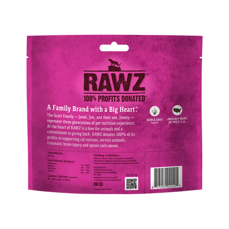 Rawz Cat Treat  Freeze Dried Minnows 1oz
