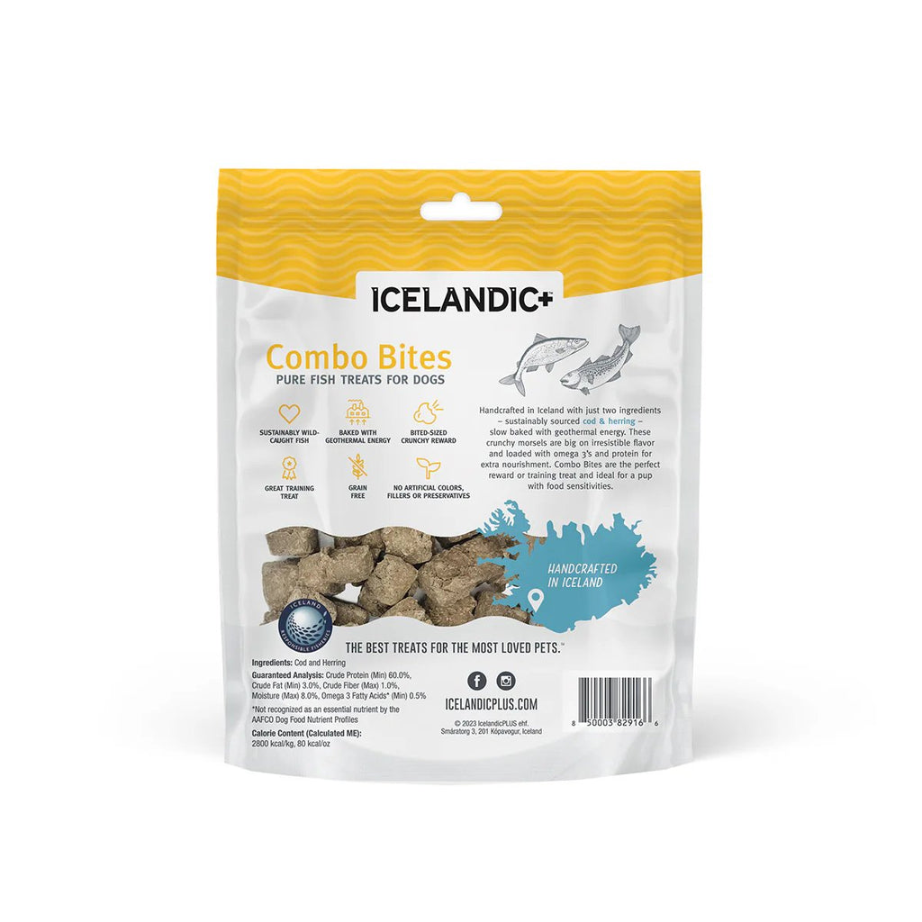 Icelandic Dog Treat Cod & Herring Combo Bites