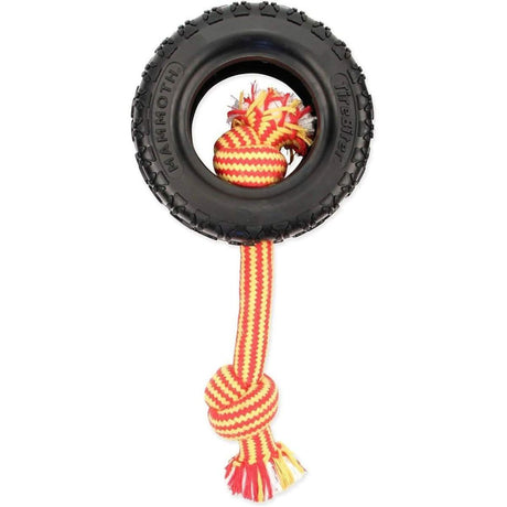 Mammoth Dog Toy TireBiter II with Rope