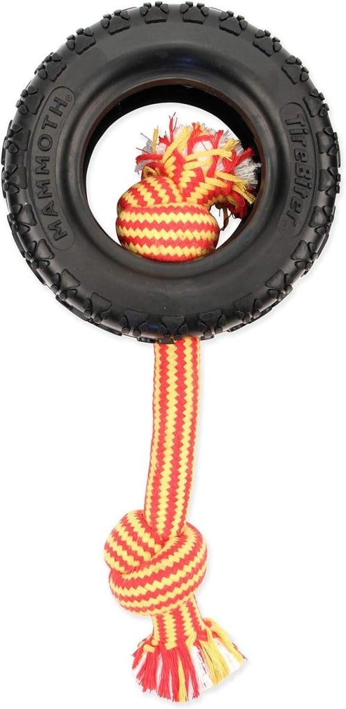 Mammoth Dog Toy TireBiter II with Rope