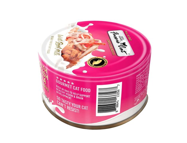 Fussie Cat Wet Cat Food Tuna with Ocean Fish Formula in Goat Milk Gravy