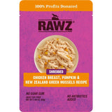 RAWZ Shredded Chicken Breast, Pumpkin & New Zealand Green Mussels Recipe Adult Cat Food