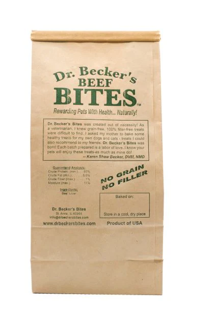 Dr. Becker's Dog Treat Beef Bites