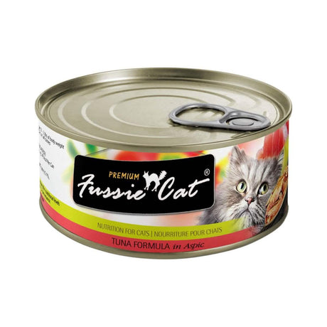 Fussie Cat Wet Cat Food Premium Tuna Formula in Aspic