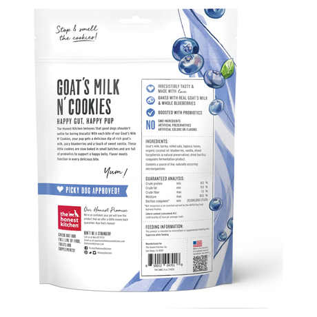 The Honest Kitchen Goat's Milk N' Cookies Blueberries & Vanilla