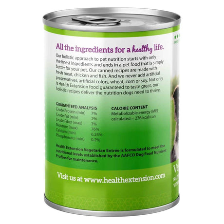 Health Extension Wet Dog Food Vegetarian Entree