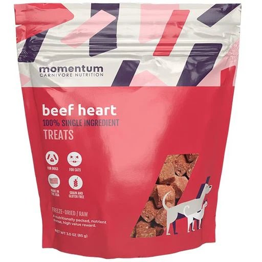 Momentum Dog Treat Freeze-Dried Beef Heart