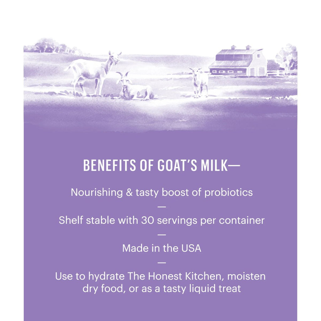 The Honest Kitchen Daily Boosters Goat's Milk Powder for Dogs &amp; Cats