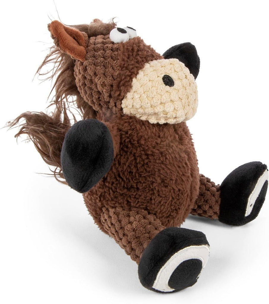 GoDog Dog Toy Checkers Horse