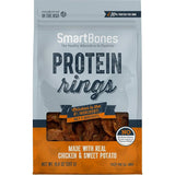 SmartBones Dog Treat Protein Rings with Real Chicken & Sweet Potato