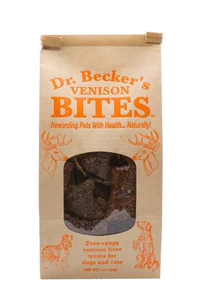 Dr. Becker's Dog Treat Venision Bites