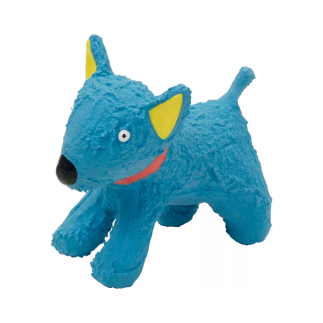 Li'l Pals by Coastal Dog Toy Latex Blue Dog