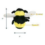 Tall Tails Dog Toy Plush Bee