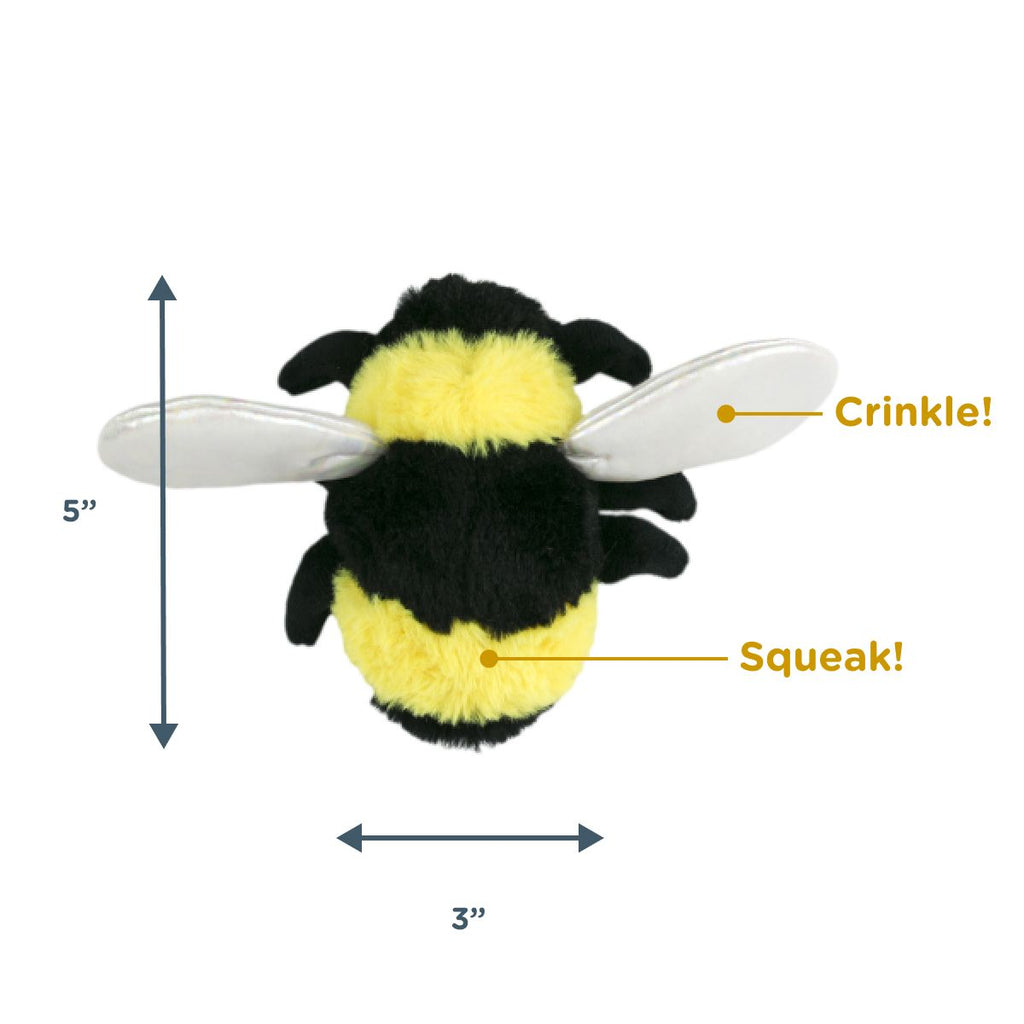 Tall Tails Dog Toy Plush Bee