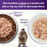 Wellness Wet Cat Food Pouch Bowl Boosters Flaked Wild Salmon & Tuna Recipe in Broth