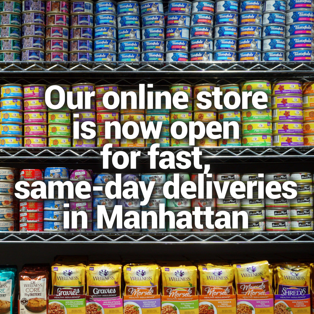 The Pet Market NYC online store is now open for Manhattan deliveries