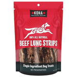 Koha Dog Treat Air Dried Beef Lung Strips