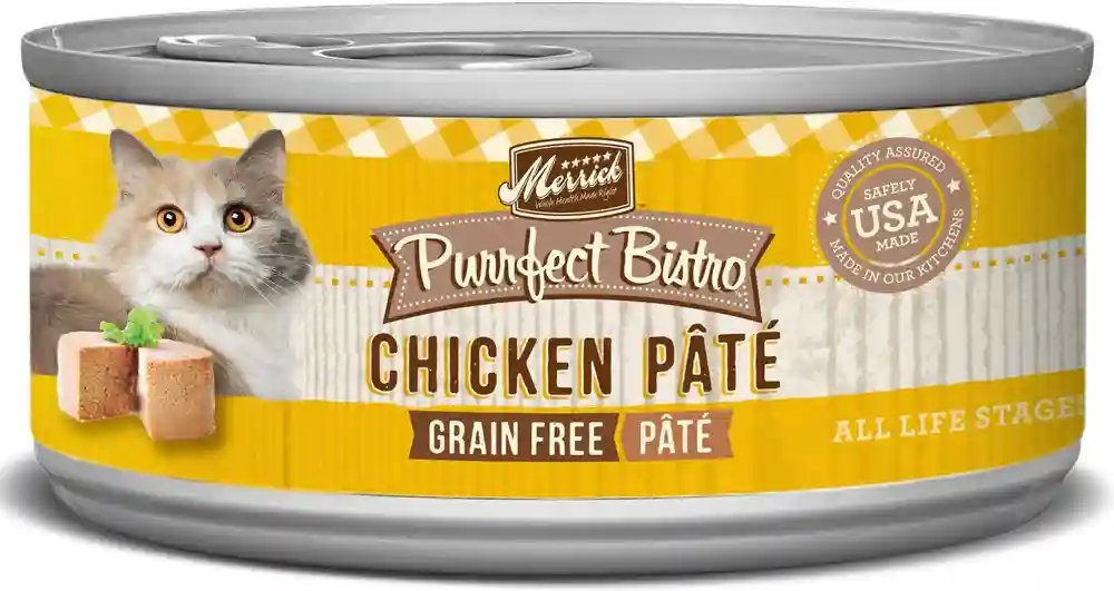 Merrick Wet Cat Food Purrfect Bistro Pate Chicken Recipe