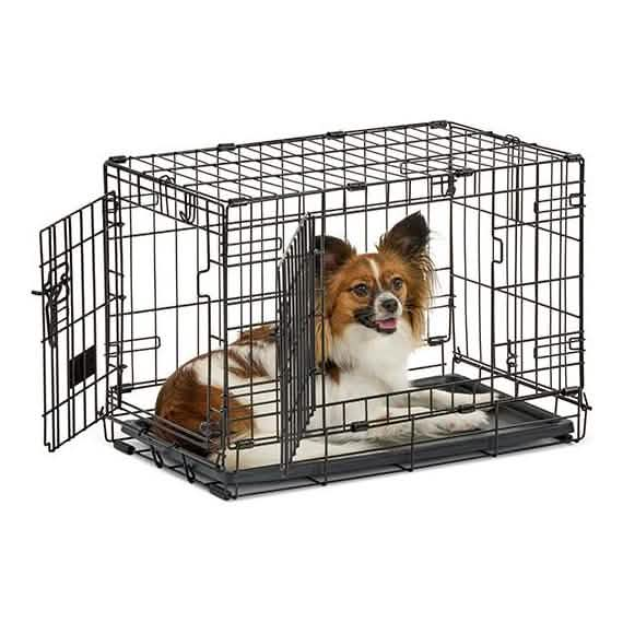 MidWest Homes for Pets Contour Dog Crate - Double Door