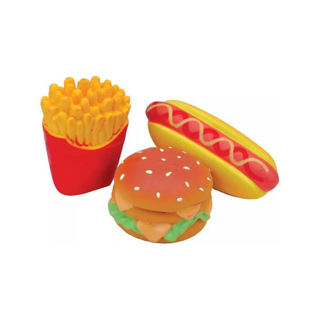 Li'l Pals by Coastal Dog Toy Latex Food Set