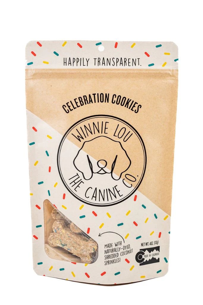 Winnie Lou Dog Treat Celebration Cookies