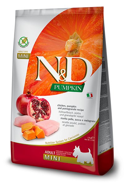 Farmina Dry Dog Food N&amp;D Pumpkin Adult Mini Chicken