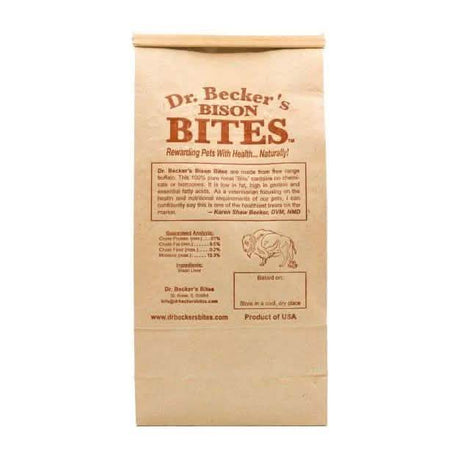 Dr. Becker's Dog Treat Bison Bites