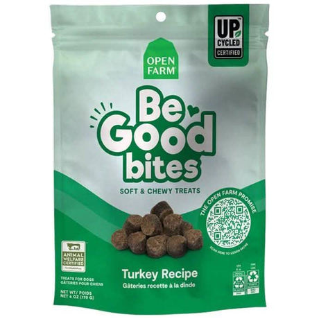 Open Farm Dog Treat Be Good Bites Turkey Recipe