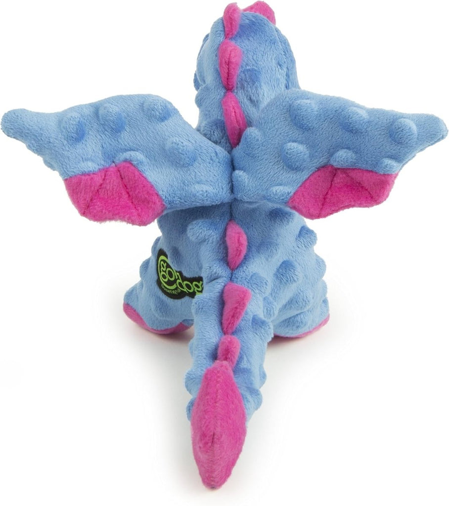 GoDog Dog Toy Dragons - Blue