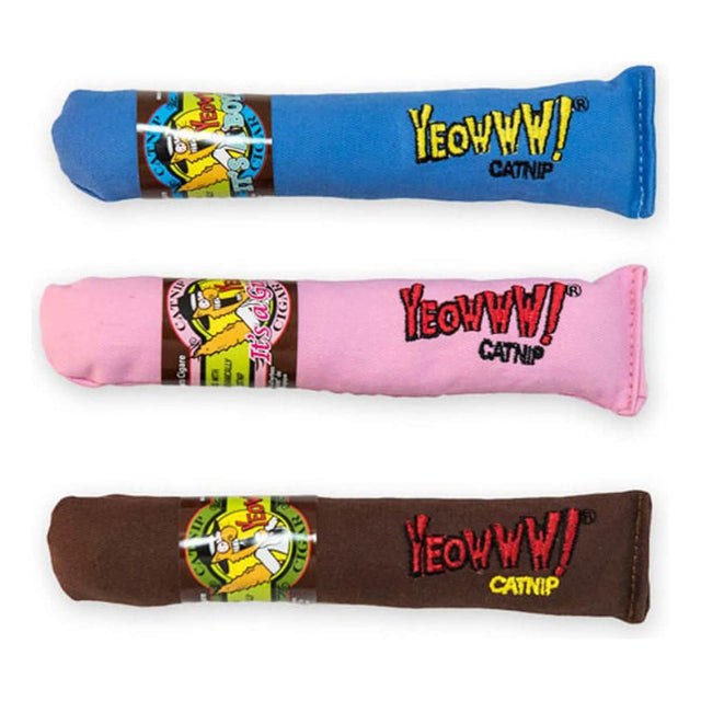 Yeowww! Catnip Cat Toy Cigar - Assorted Colors