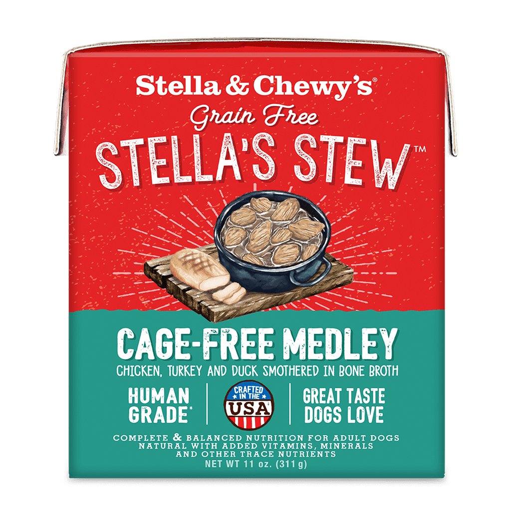 Stella & Chewy's Wet Dog Food Stella's Stew Cage-Free Medley