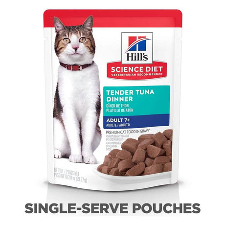 Hill's Science Diet Adult 7+ Tender Tuna Dinner