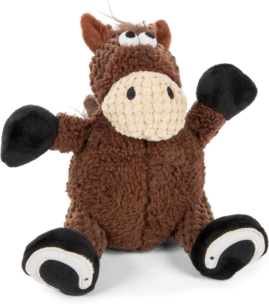 GoDog Dog Toy Checkers Horse