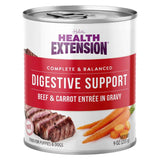 Health Extension Wet Dog Food Digestive Support Beef & Carrot Entrée in Gravy