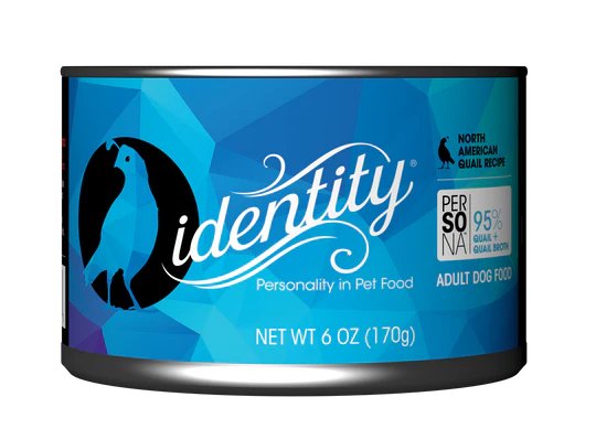 Identity Wet Dog Food 95% Quail Paté Recipe