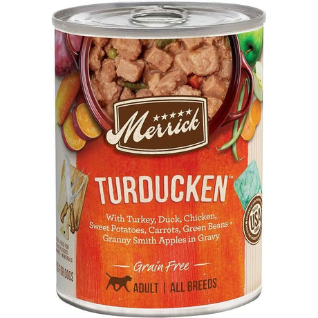 Merrick Wet Dog Food Turducken